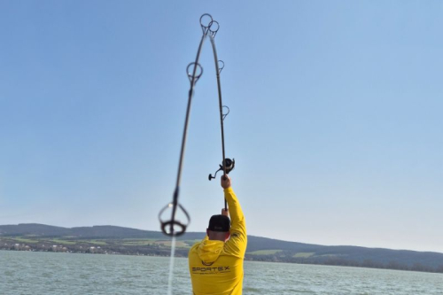 ohyb prutu Sportex Graphenon CS-2 Boat siln� akce prutu